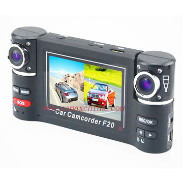 2.7 Inch LCD Dual Camera Dashboard Car Camera DVR
