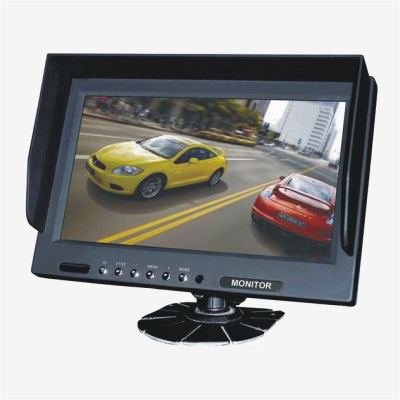 9 Inch Back-Up Monitor 2 Channel Input Video
