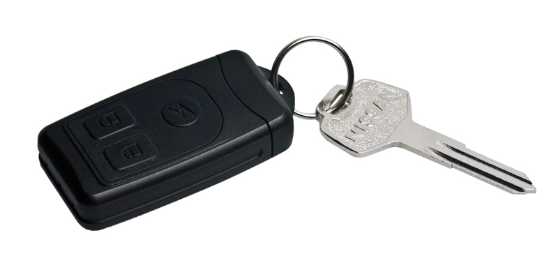 Key Chain Camera and DVR w/8 GB SD Card