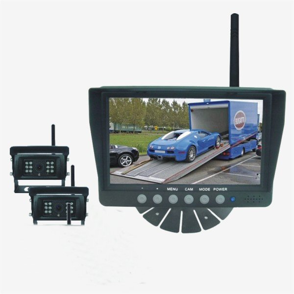 7-inch Digital Wireless Rear View System (2 Camera)