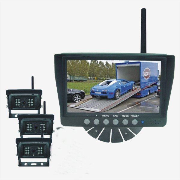 7-inch Digital Wireless Camera System (3 Camera)