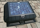 Solar-Powered Attic Fan 11W - Flat Base