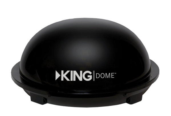 King Dome Satellite Antenna - Black