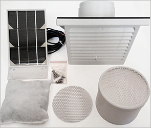 Solar Air Purifier for the Home