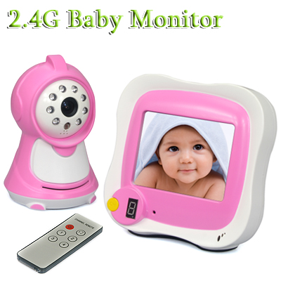 3.5 Inch Wireless LCD Baby Monitor with Remote Control