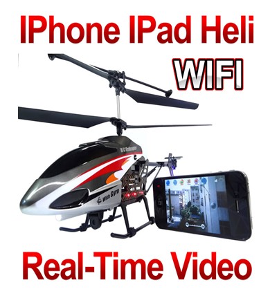 Wifi Helicopter With Camera Control By Iphone / Ipad