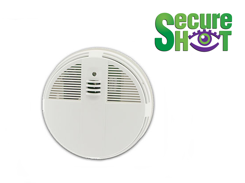 SecureShot Color Smoke Detector Covert Camera & DVR