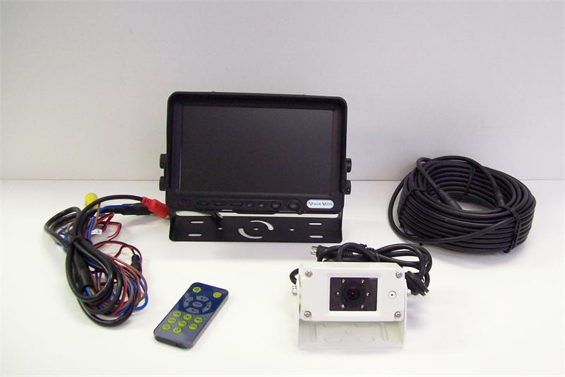Dash View IR RV 7" TFT LCD Color Monitor and CCD Camera System