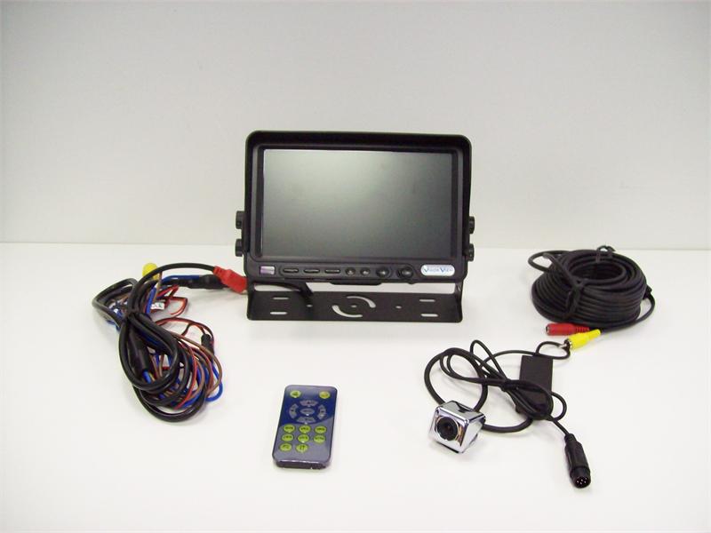 Dash View Mercedes 7" TFT LCD Color Monitor and CCD Camera Syste