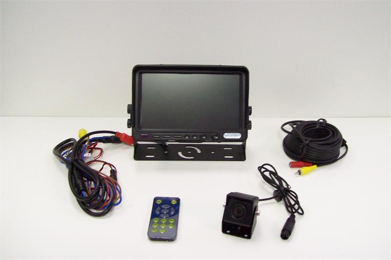 Dash View Sony 7" TFT LCD Color Monitor and CCD Camera System