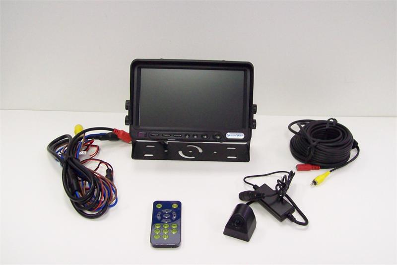 Dash View OEM 7" TFT LCD Color Monitor and CCD Camera System