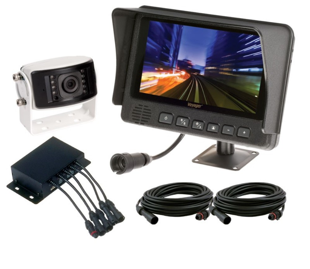 HD 7 inch Waterproof LCD Monitor Single Camera System
