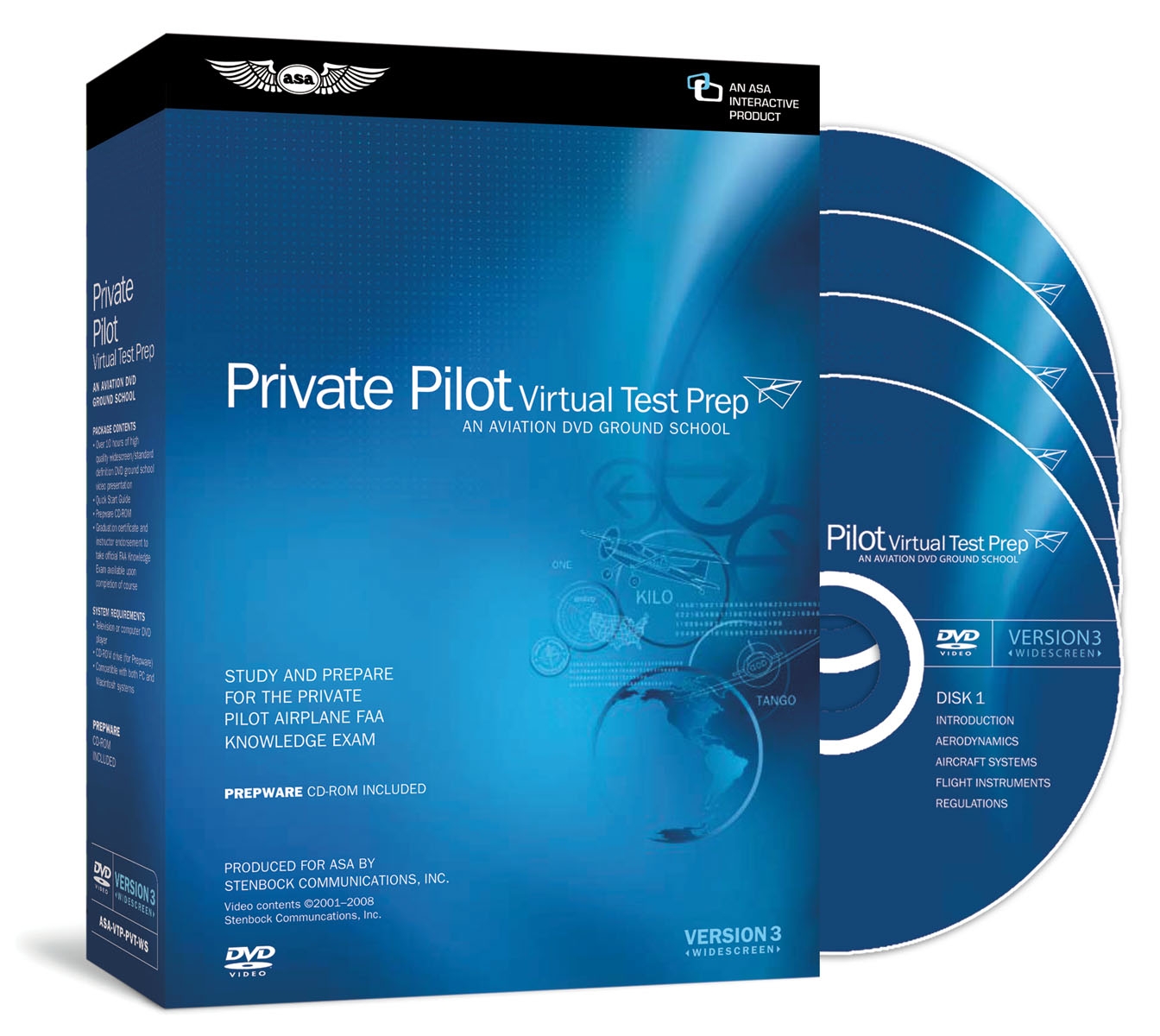 Virtual Test Prep for Private Pilot (Widescreen)