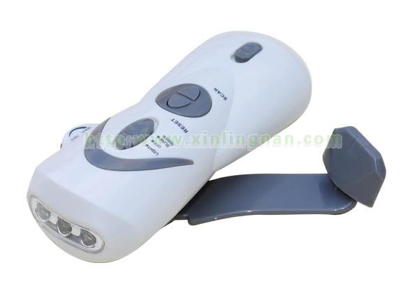 Crank Dynamo Flashlight with Radio and Mobilephone Charger