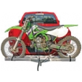 Aluminum Hitch Mounted Motorcycle Carrier
