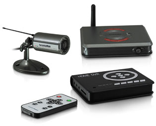 One Outdoor Wireless Camera Kit w/Audio Night Vision SD DVR
