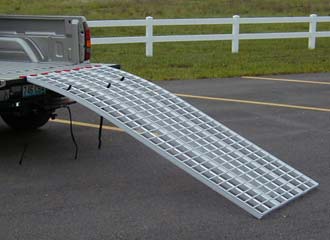 Locking Motorcycle Ramp Combo Arch 3-Piece