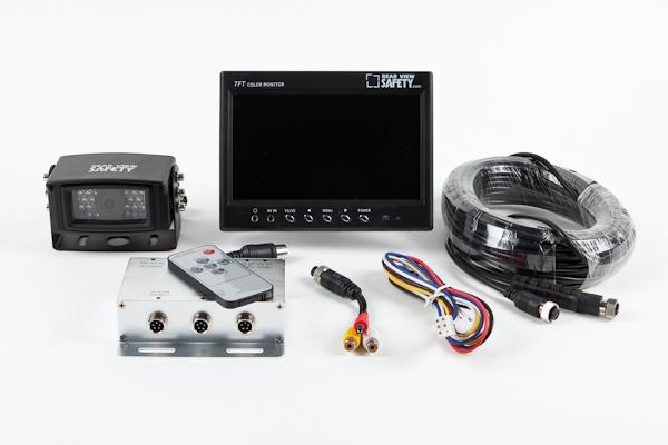 Rear View Camera System with One Heated Camera