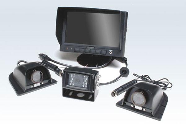 Rear View Camera System with Side Cameras