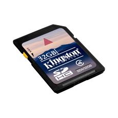 32Gb SD Card For SecureShot
